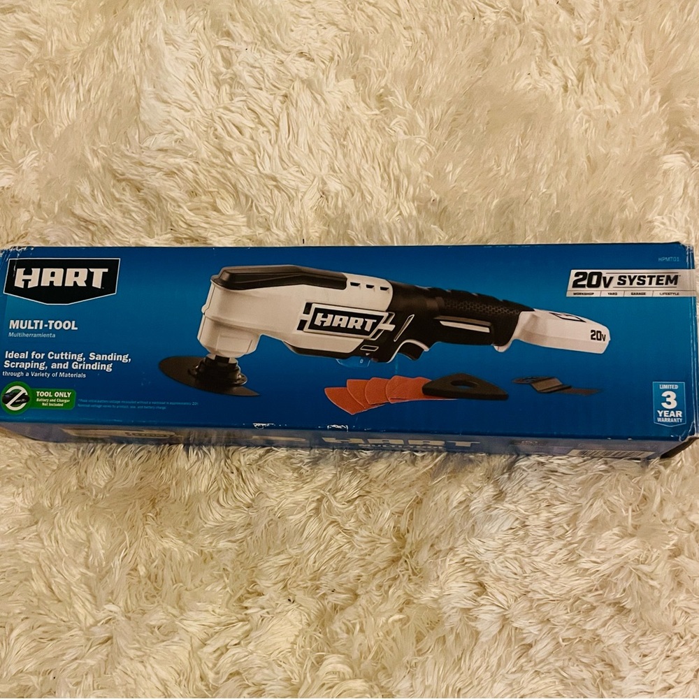 HART 20-Volt Cordless Oscillating Multi-Tool